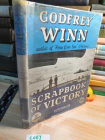 SCRAPBOOK OF VICTORY   含86副插图    精装带书衣 GODFREY WINN