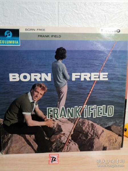 LP 黑胶唱片  frank ifield     弗兰克·艾菲尔德   BORN FREE