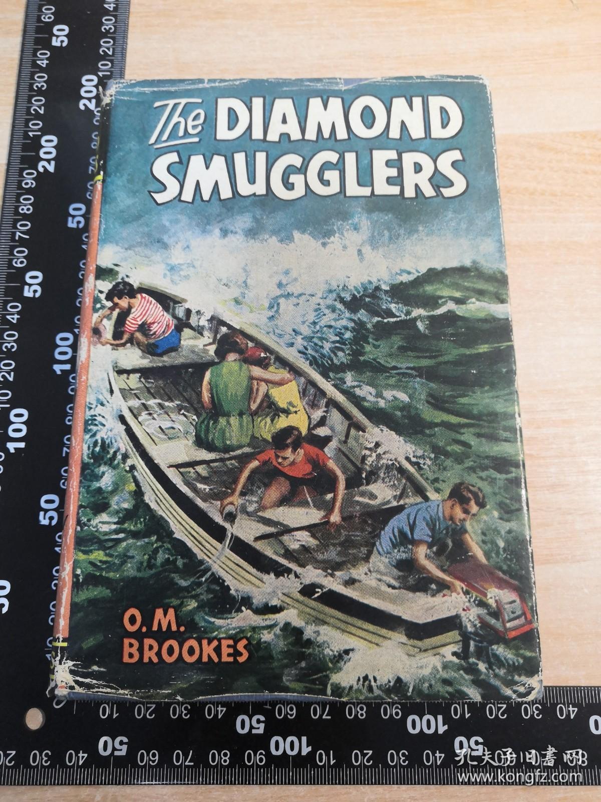 1965年  THE DIAMOND SMUGGLERS  钻石走私者   含书衣