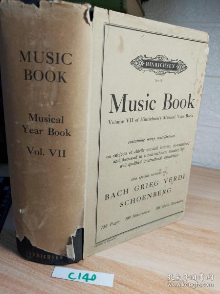 MUSIC BOOK  含大量插图   精装带书衣