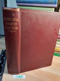 JOHN BULL FAMILY DOCTOR   插图本   含彩图   书顶刷红