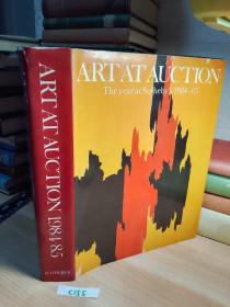 Art At Auction. The Year At Sotheby's 1984-85   海量插图  精装带书衣  27X21X4CM