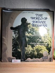 LP 12寸黑胶唱片  THE WORLD OF JOHANN STRAUSS  约翰施特劳斯