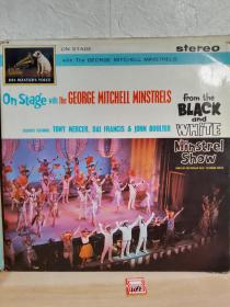 LP 黑胶唱片 ON STAGE WITH THE GEORGE MITCHELL MINSTRELS   12寸