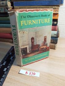 THE OBSERVER'S BOOK FURNITURE    含195副插图 英文原版 精装带书衣