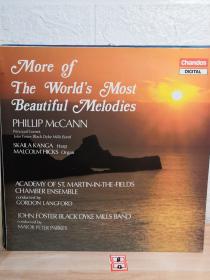 LP 黑胶唱片      PHILLIP MCCANN CORNET   12寸  MORE OF THE WORLD'S MOST BEAUTIFUL MELODIES