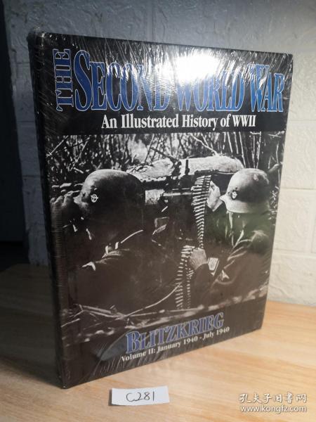 THE SECOND WORLD WAR 图说二战史 AN ILLUSTRATED HISTORY OF WWII 精装带书衣 近800页厚本 海量插图 28.5X22.5CM