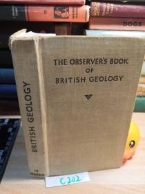 THE OBSERVER'S BOOK OF BRITISH GEOLOGY 含170副插图   另有12副彩图