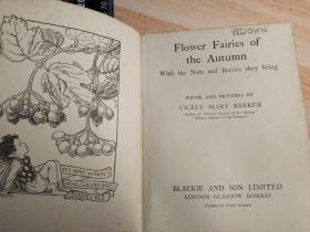 FLOWER FAIRIES OF THE AUTUMN  儿童读物  含精美彩图   POEMS AND PICTURES BY CICELY MARY BARKER