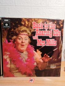 LP 黑胶唱片 BACK TO THE ROARING TWENTIES  米尔斯夫人Mrs Mills
