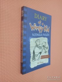 Diary of a wimpy kid #2 rodricd rules 小屁孩日记 2 （美国版，平装）