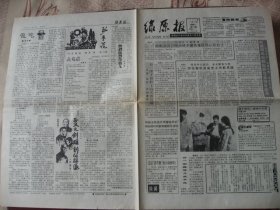 (稀少)，新疆《绿原报》93年5月19日出版，全新9品