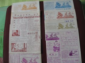 （绝版孤品）福建福安市《电影》1980年1-12期全套，第8期起改刊名《电影介绍》95品