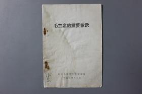 1974年《毛主席的重要指示》