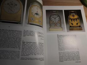 IM[ORTANT CLOCKS,WATCHES, WRISTWATCHES AND BAROMETERS  大量插图  SOTHEBEY'S   大开本 27X21CM