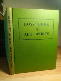 BOY'S BOOK OF ALL SPORTS    插图本   25.5x19cm