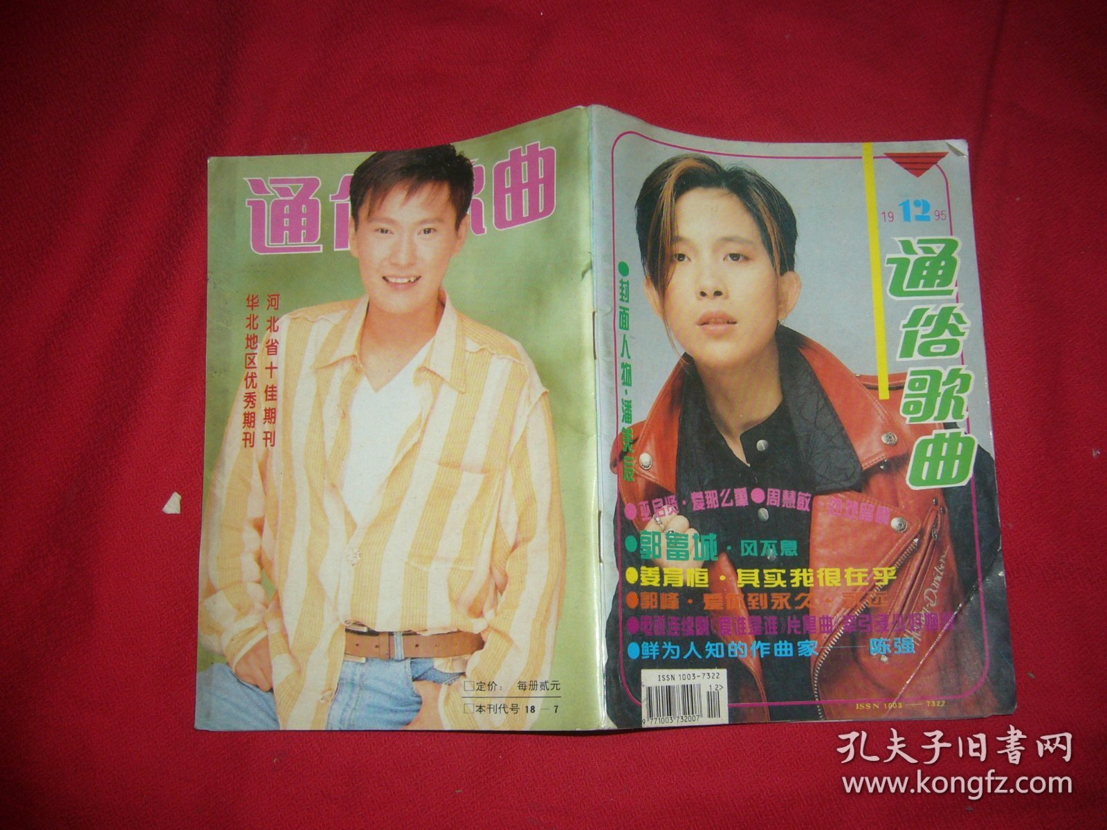 月刊：通俗歌曲 （1995年 第12期） //  32开【购满100元免运费】
