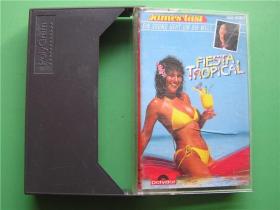 二手老磁带【JAMES  LASL_FIESTA  TROPICAL】（宝丽金中图进口版）编号Z1—2