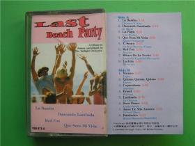二手老磁带【Last  Beach  Party】（宝丽金中图进口版）编号Z1—2