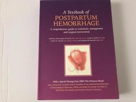 A Textbook of POSTPARTUM HEMORRHAGE 产后出血的教科书