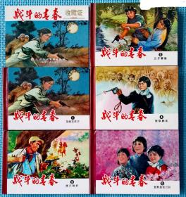 津美早期小精装[赵静东绘]《战斗的青春》（全5册）