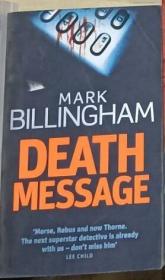 【英语原版】Death Message by Mark Billingham 著