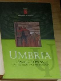 英文原版 Umbria - Small Towns in the Province of Perugia