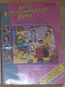 英文原版 The Baby-Sitters Club：Kristy's great idea by Ann M. Martin 著