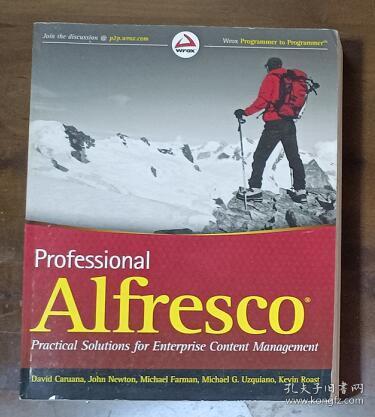 英文原版 Professional Alfresco: Practical Solutions for Enterprise Content Management