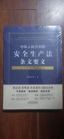 中华人民共和国安全生产法条文要义(平装\塑封)