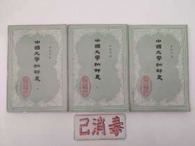 中国文学批评史 全三册 一二三