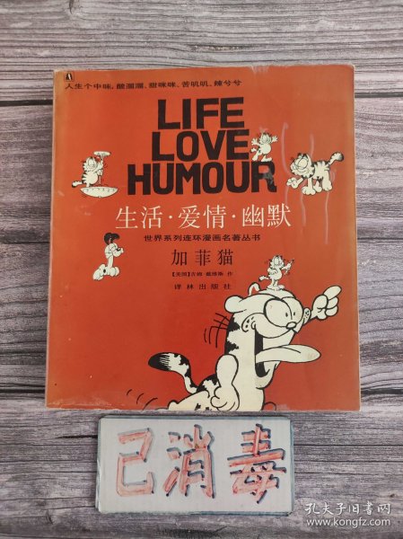 生活·爱情·幽默 加菲猫 世界系列连环漫画名著丛书