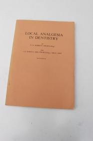 LOCAL ANALGESIA IN DENTISTRY