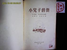 《小儿子的街》（苏）列.卡西里，马.波梁诺夫斯基著，苏联卫国战争少年英雄伏洛佳.杜比宁传记。精装插图本，1956一版一印