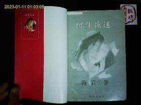 《醉生欲死》海岩著，一个来自北国的姑娘在南国闯荡的故事。2002一版一印