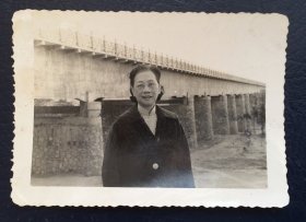 老照片 六十年代湛江运河天桥