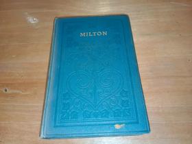 THE POETICAL WORKS OF JOHN MILTON（外文原版精装)