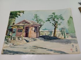 坪山美术馆馆长、著名建筑师刘晓都绘画作品