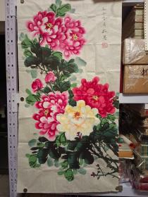 著名画家上官超英老师手绘国画作品