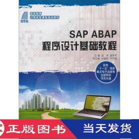 SAPABAP程序设计基础教程温涛盛国军大连理工大学9787561160947