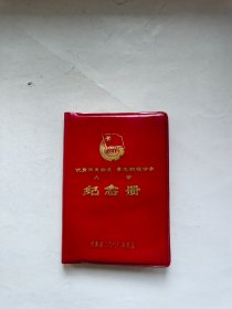优秀共青团员 青年积极分子大会 纪念册