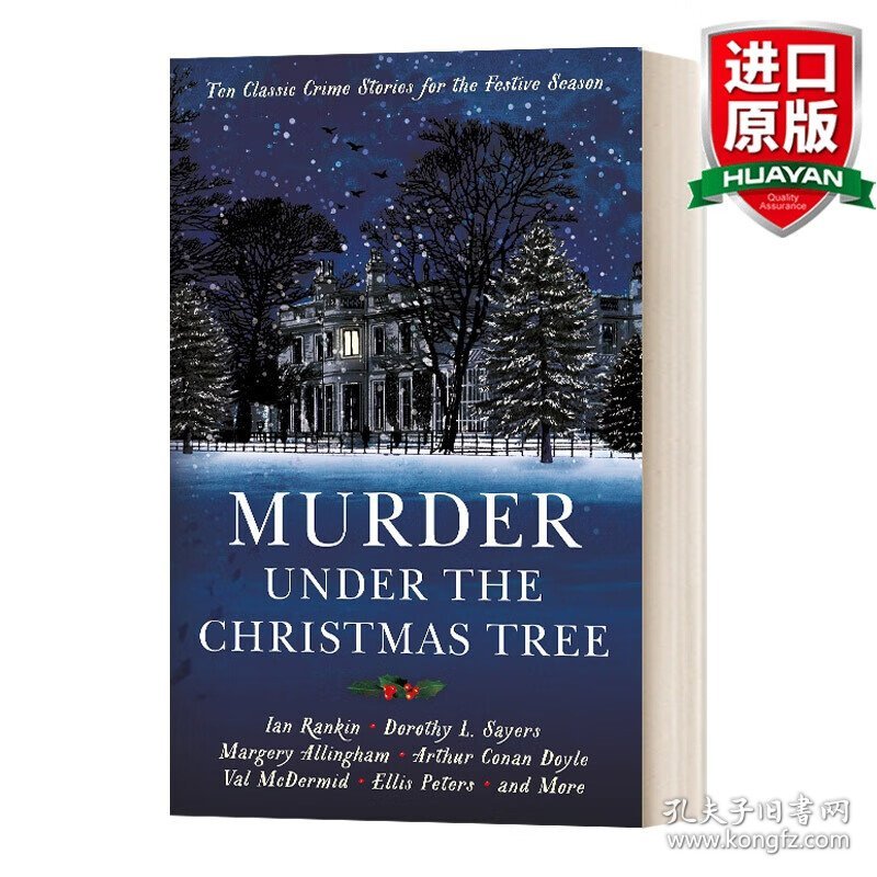 英文原版 Murder under the Christmas Tree  圣诞树下的谋杀:节日季的十大经典犯罪故事 英文版 进口英语原版书籍