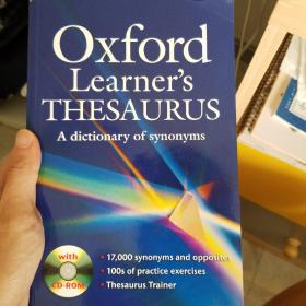 Oxford Learner's Thesaurus(Book+CD) 牛津初级同义词词典 软皮附CD-ROM