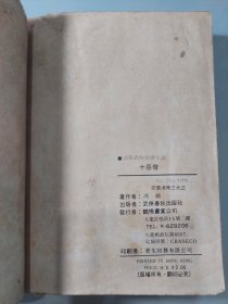 新派武侠奇情小说:十恶僧