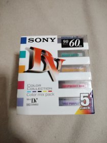 S0NY DVM60 录像带（一包5盘）.