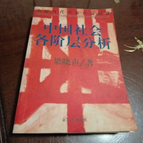 中国社会各阶层分析（馆藏书）