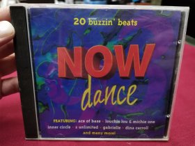 国外原版《NOWdance》音乐CD，碟片品好轻微使用痕。