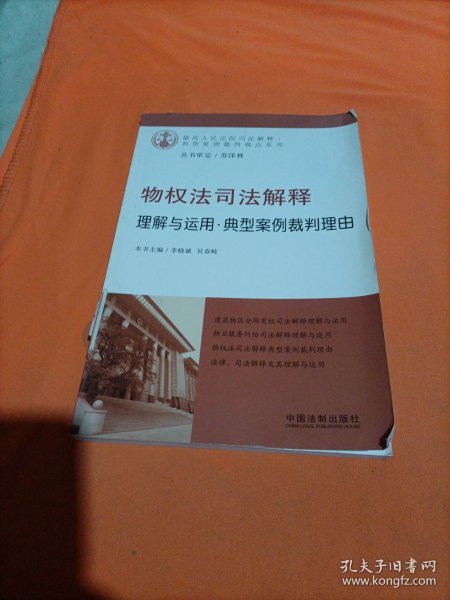 物权法司法解释理解与运用：典型案例裁判理由