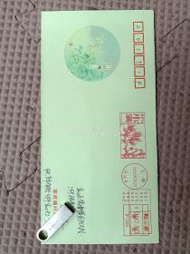 〈2024004〉金山县藏品邮品 上海24季纪念机戳小满首日实寄封 上海/石化4，上海金山/张堰