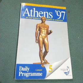 Athens'97- DAILY PROGRAMME